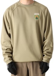 686 Bonded Fleece Crew - sage