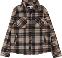 686 Sierra Fleece Flannel Shirt (Closeout) - dune plaid