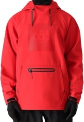 686 Waterproof Hoodie - true red