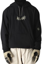 686 Waterproof Team Hoodie - (welcome) black