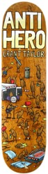Anti-Hero Taylor Roached Out 8.62 Skateboard Deck - brown
