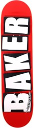 Baker Brand Logo 8.125 Skateboard Deck - white