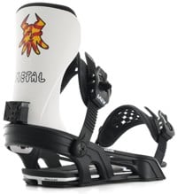 Bent Metal Axtion Snowboard Bindings 2024 - (forest bailey) black/white