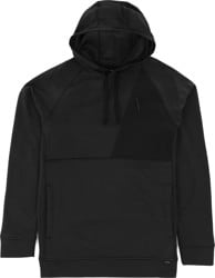 Burton Multipath Grid Pullover Fleece Hoodie - true black