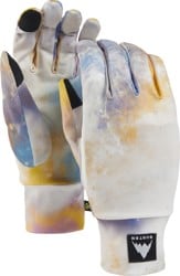 Burton Touchscreen Liner Gloves - stout white voyager