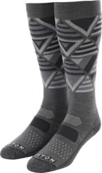 Burton Women's Performance Midweight Snowboard Socks - gray heather