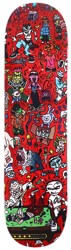 Cafe Sex Palace Pool 8.25 Skateboard Deck - red