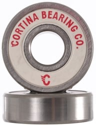 Cortina Bearing Co. Presto Skateboard Bearings - silver