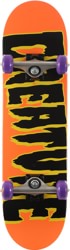 Creature Logo 7.5 Complete Skateboard - orange