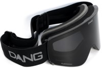 Dang Shades FL2.0 Mag Tech Goggles + Bonus Lens - black/black smoke + low light lens