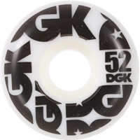 DGK Street Formula Skateboard Wheels - white (101a)