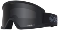 Dragon DX3 L OTG Goggles - blackout/lumalens dark smoke lens