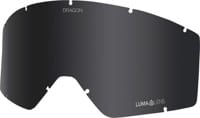 Dragon DX3 L Replacement Lenses - lumalens dark smoke lens