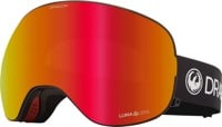 Dragon X2 Goggles + Bonus Lens - thermal/lumalens red ion + lumalens rose lens