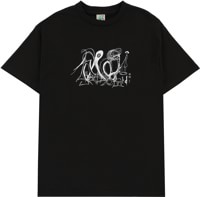 Frog Scribble Daddy T-Shirt - black