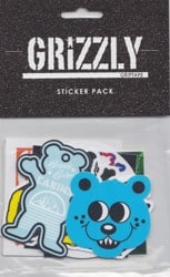 Grizzly Seasonal Sticker 10 Pack - spring '23