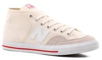 New Balance Numeric 213 Mid Skate Shoes - cream/white