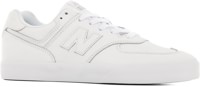 New Balance Numeric 574V Skate Shoes - white/white