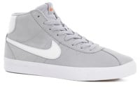 Nike SB Bruin High PRM Skate Shoes - (orange label) wolf grey/white-wolf grey