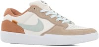 Nike SB Force 58 Skate Shoes - pale ivory/jade ice-white-hemp