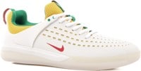 Nike SB SB Nyjah Free 3 Zoom Air PRM Skate Shoes - summit white/black-tour yellow-lucky green-univ red-white