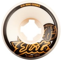 OJ Elite Mini Combo Skateboard Wheels - white/orange (101a)