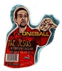 One MFG The Jesus All-Temp Snowboard Wax - teal