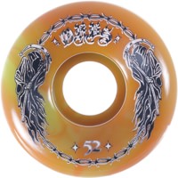Orbs Specters Skateboard Wheels - green/orange swirl (99a)