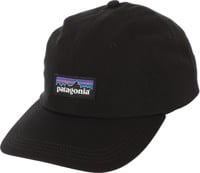 Patagonia P-6 Label Trad Cap Strapback Hat - black