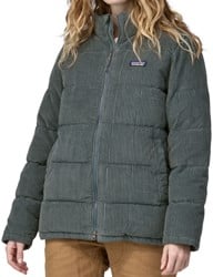 Patagonia Women's Cord Fjord Coat Jacket - nouveau green