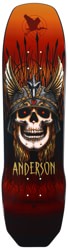 Powell Peralta Andy Anderson Heron Skull 8.45 Skateboard Deck - rust