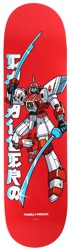 Powell Peralta Caballero Gundam 8.25 Flight 243 Shape Skateboard Deck - red