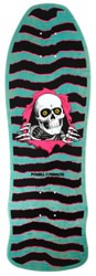 Powell Peralta Ripper 9.75 Geegah Skateboard Deck - teal stain