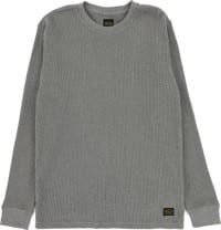 RVCA Day Shift Thermal L/S T-Shirt - grey noise