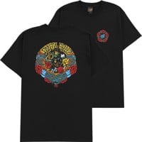 Santa Cruz Dressen Mash Up T-Shirt - black