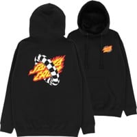 Santa Cruz Goal Flame Hoodie - black