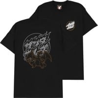 Santa Cruz Pokemon Fire Type 3 T-Shirt - black