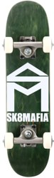 SK8MAFIA House Logo 6.0 Micro Complete Skateboard - army stain