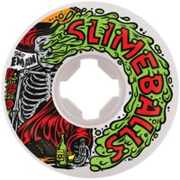 Slime Balls Emmanuel Guzman Guest Vomit Skateboard Wheels - white (97a)