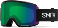 Smith Squad ChromaPop Goggles + Bonus Lens - black/everyday green mirror + clear lens