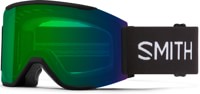 Smith Squad Mag ChromaPop Goggles + Bonus Lens - black/everyday green mirror + storm rose flash lens