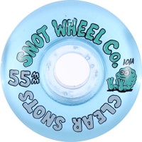 Snot Clear Snots Skateboard Wheels - clear blue (101a)