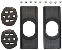 Spark R&D Spark Solid Board Canted Pucks - black