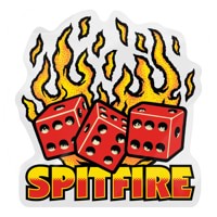 Spitfire Hot Hand Sticker