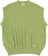 Stingwater Moses Chain Vest Sweater - lime