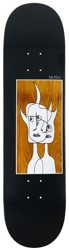 Tactics Devil Face Skateboard Deck - brown