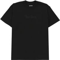 Tactics Happy Wordmark Garment Dye T-Shirt - black