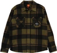 Thirtytwo Rest Stop Flannel Shirt - olive