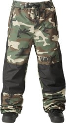 Thirtytwo Sweeper Pants - black/camo