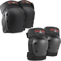 Triple Eight Street Knee And Elbow 2-Pack Pad Set - black